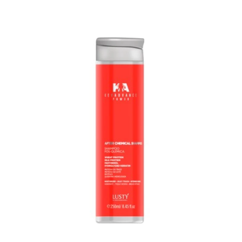 After Chemical Shampoo Keradvance - 250 ml (Shampoo Pós Química Profissional) - Ph 5,5
