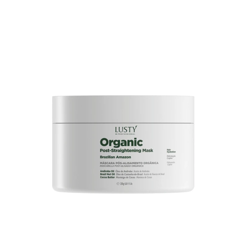 MÁSCARA PÓS-ALISAMENTO ORGÂNICA - 250gr