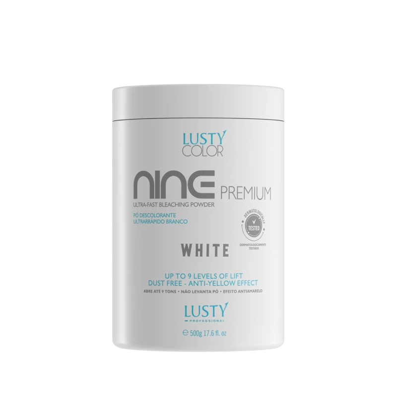 NINE PREMIUM PÓ DESCOLORANTE ULTRARRÁPIDO BRANCO